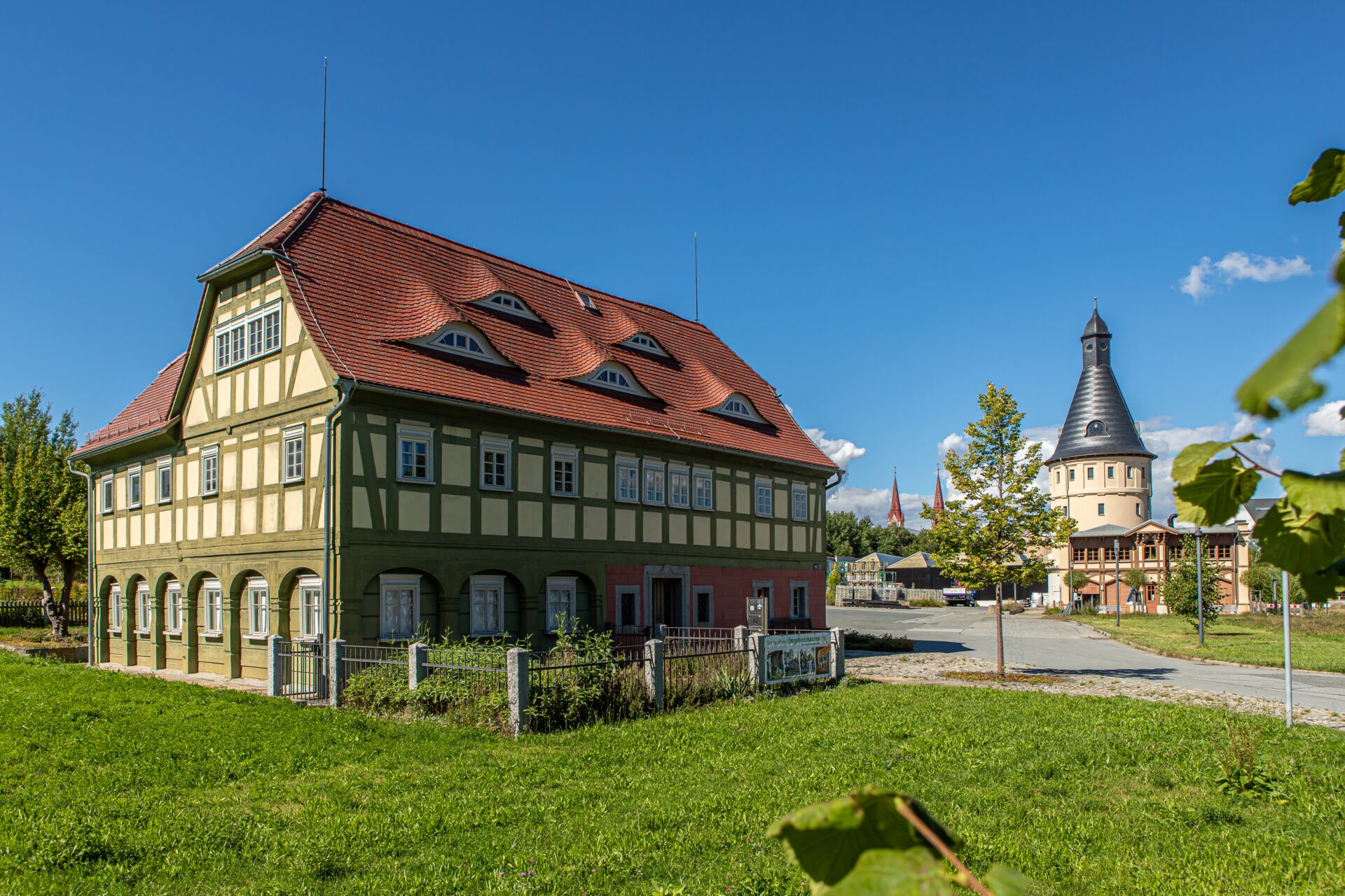 Restauriertes Umgebindehaus in Neugersdorf - Foto: Michael Rimpler