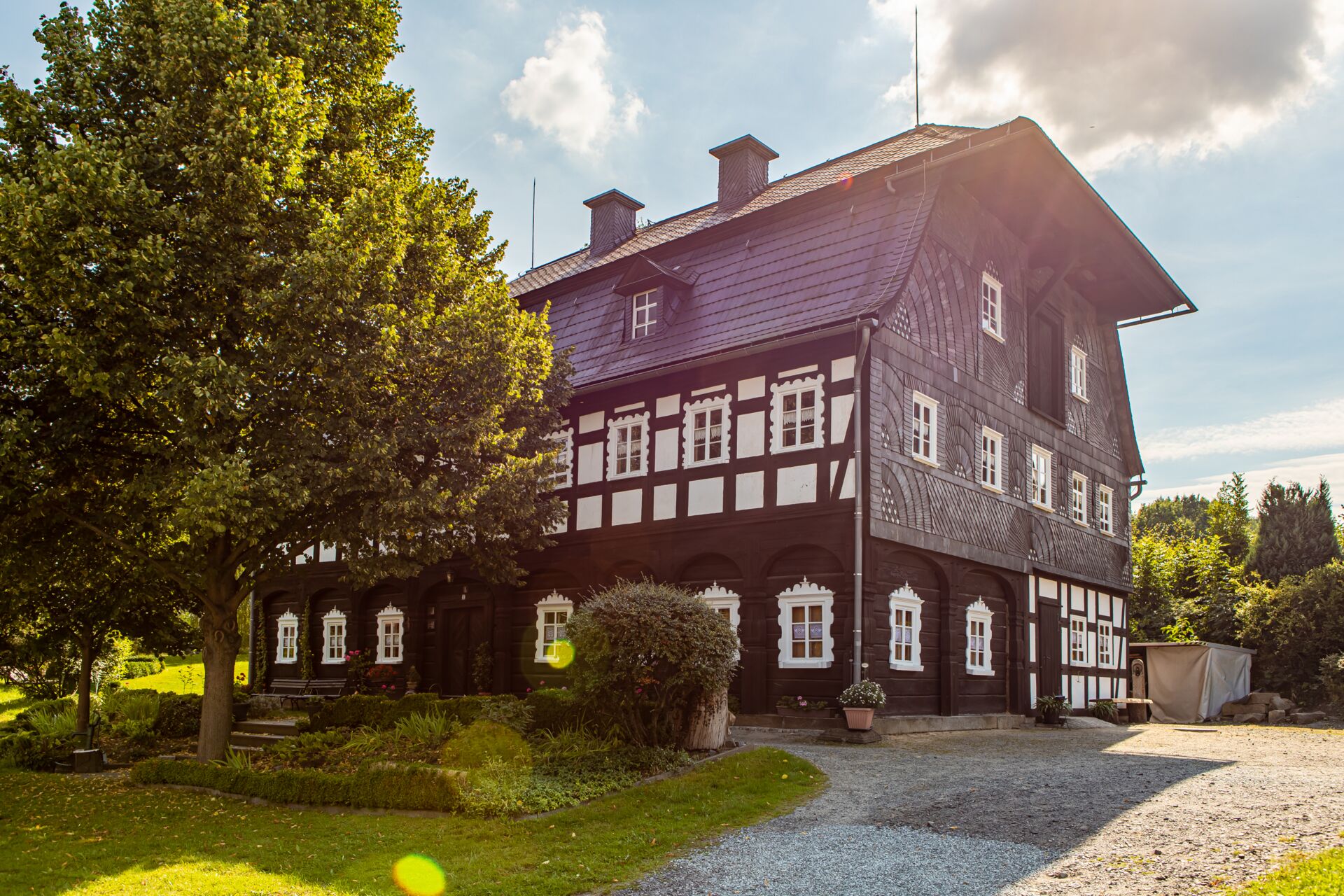 Umgebindehaus historischem Dachstuhl - Foto: Michael Rimpler