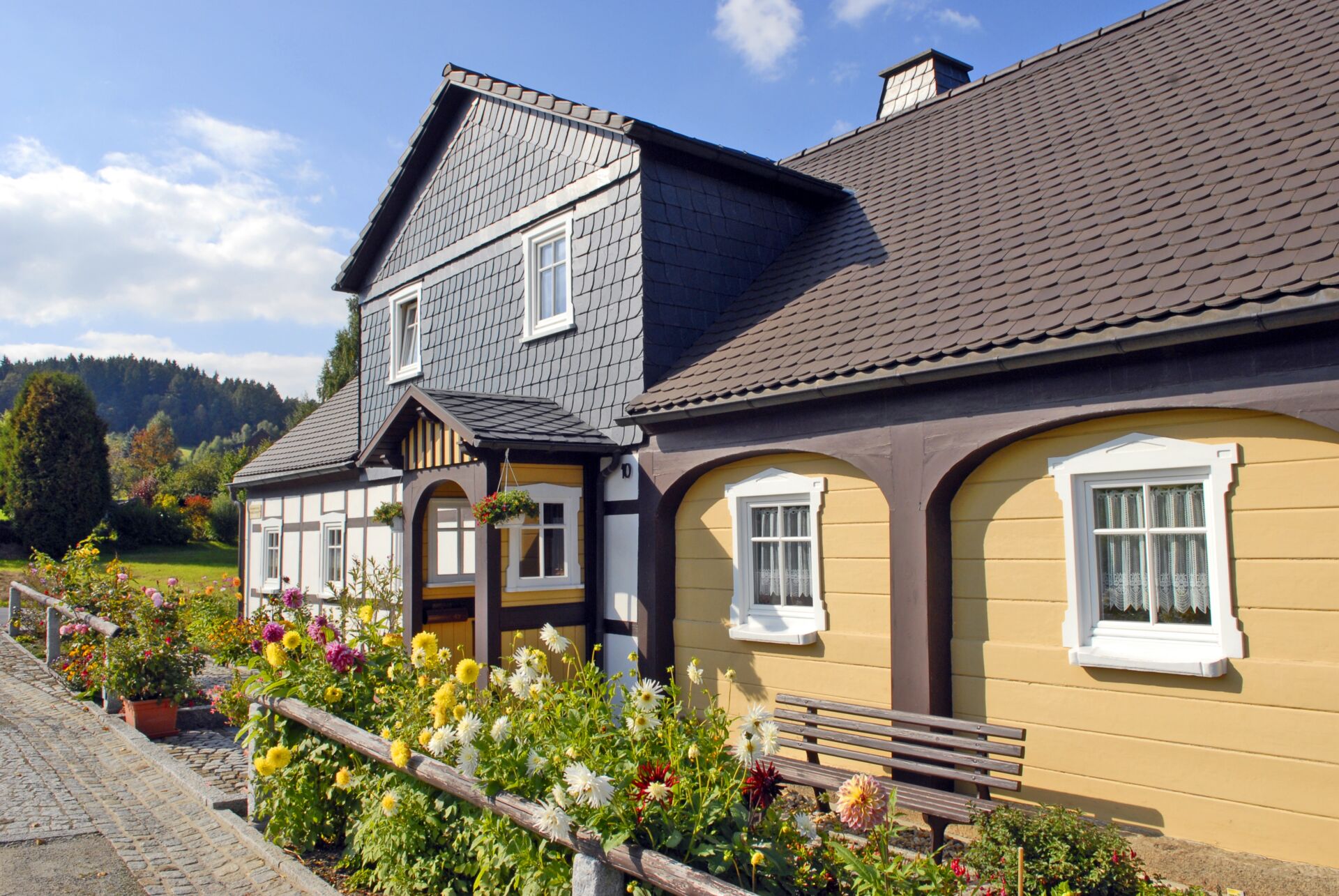 Umgebindehaus in Neuschirgiswalde - Foto: Uwe_Schwarz