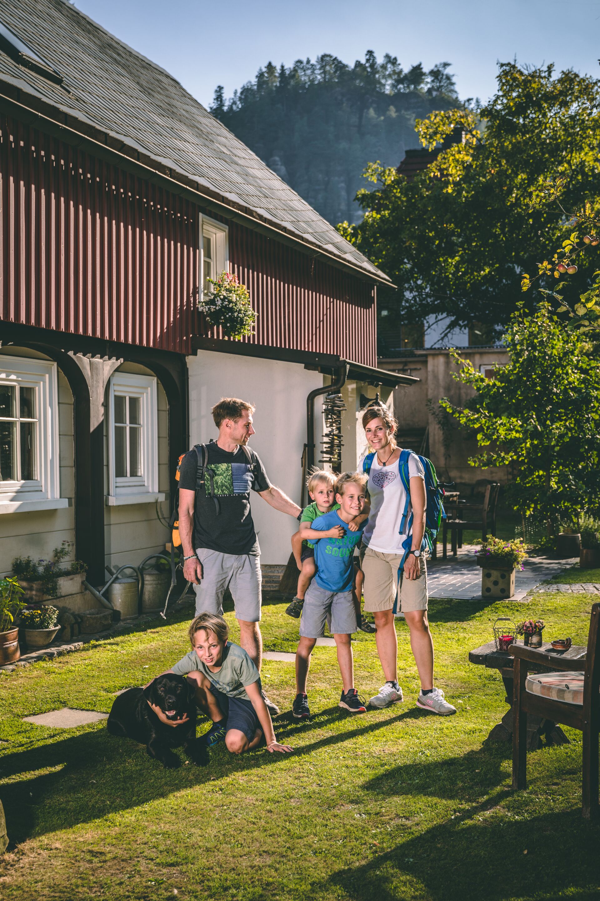 Umgebindehaus für Urlaub im Zittauer Gebirge - Foto: Philipp Herfort